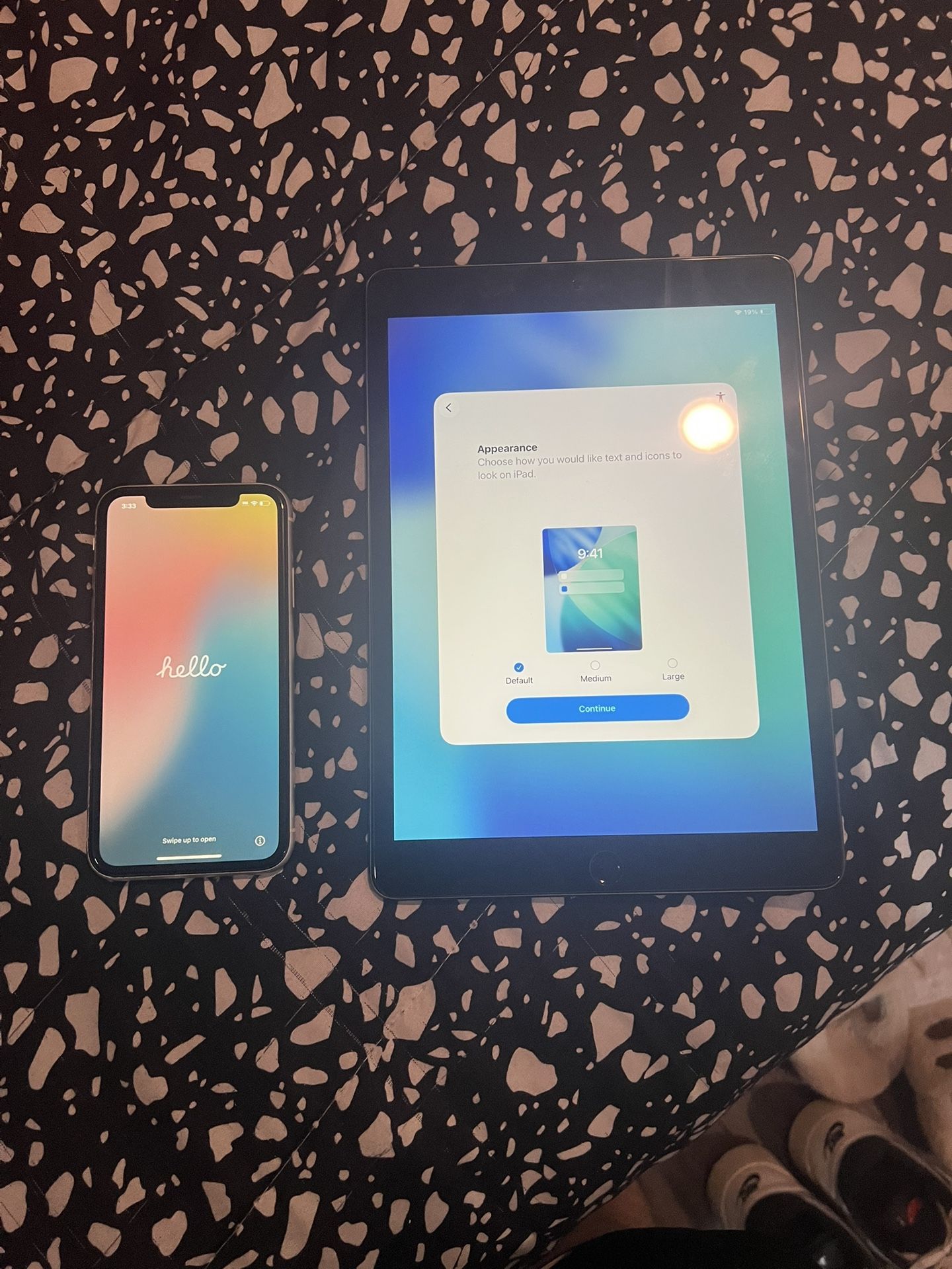 iPhone X And iPad Gen 7 (both Locked For Parts Only)