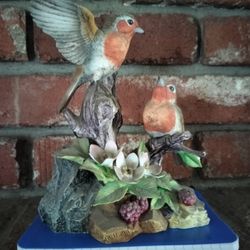 Six Bird Statues $20 Or Best Offer