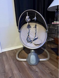 Monbebe 5-Mode Baby Swing with Bluetooth