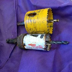 2/18 54mm Hole Drill Bit And 3/8 35mm