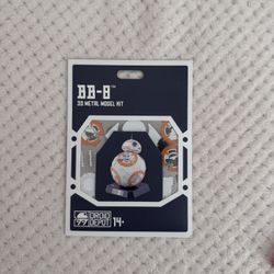 Disney Parks Star Wars BB-8 Droid Depot Metal Earth 3D Model Kit