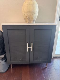 Grey/Marble Cabinet