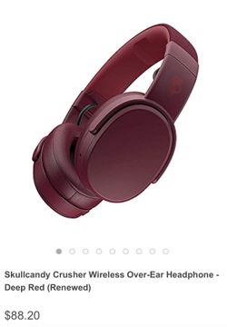 USED SKULLCANDY CRUSHER HEADPHONES (LIMITED EDITION)