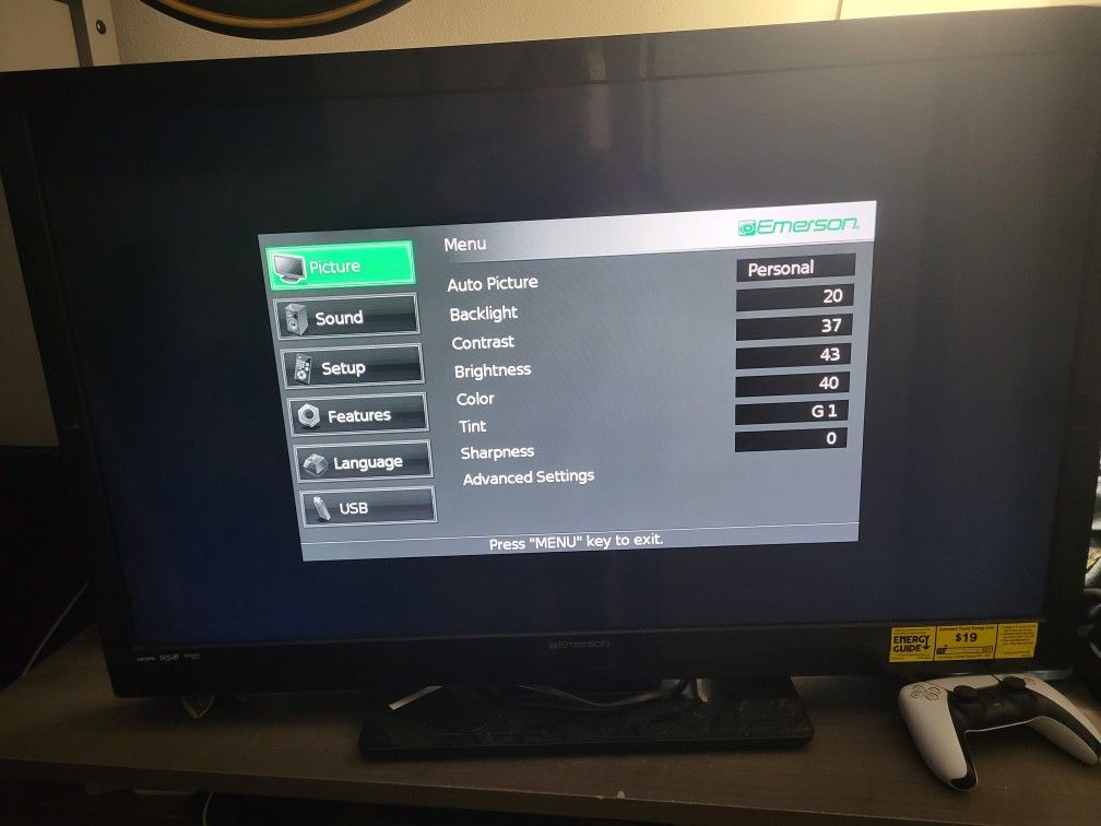 42in Emerson TV Lcd 1080p