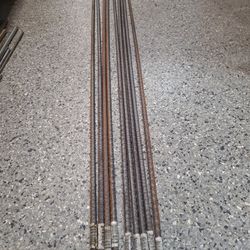 1/2" X 48" Rebar 9 Piece Lot