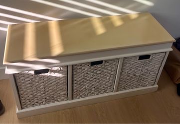 Bench with storage