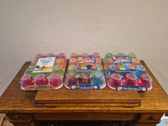 3 Pack Of  Tropical Sugar Free Gel Snacks