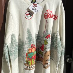 Christmas The Grinch Sweatshirt XXL.