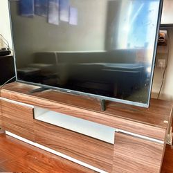Nexera 60” Cali TV Stand (walnut)