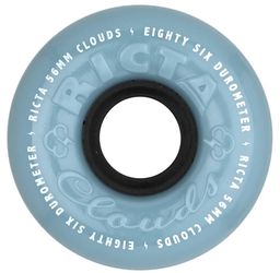 Ricta Clouds Sky Blue 56mm 86a duro Skate Wheels