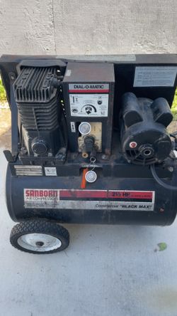 Sanborn Air Compressor Commercial “BLACK MAX”