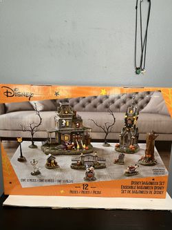 Disney Halloween village 12 Piece Costco Brand New for Sale in San Antonio,  TX - OfferUp