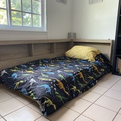 Twin Bed With The Mattress