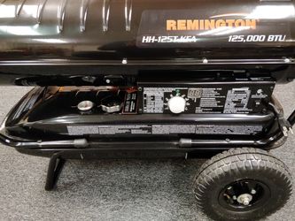 Remington HH-125T-KFA kerosene forced air heater 125,000 BTUs ~ outdoors,  warehouse, garage, etc. ~ NOT for inside residential homes for Sale in  Lombard, IL - OfferUp