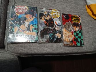 Demon Slayer story books.