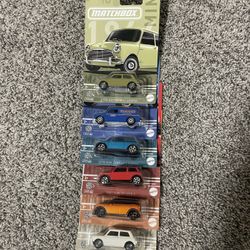 Mini Cooper Matchbox Set