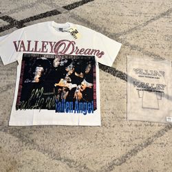 Vale Forever White Fallen Angel Rhinestone T Shirt