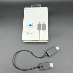 Microsoft Wireless Display Adapter V2 Model 1733 P3Q-00001 HDMI USB Tested