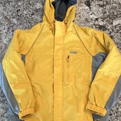 M Aeropostale Men's Fleece Lined Nylon Quality Outwear Jacket Ski Snow Medium 