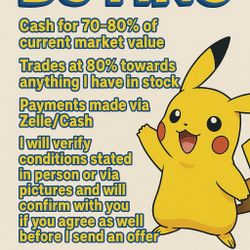 Pokemon Card Lot  (BUYING) 