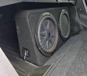 Kicker 12” & Kicker Amp