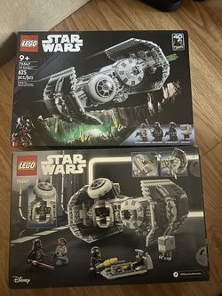 2x LEGO Star Wars TIE Bomber Starfighter Buildable 75347