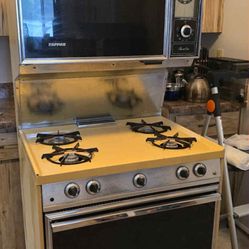 Vintage Gas Stove 