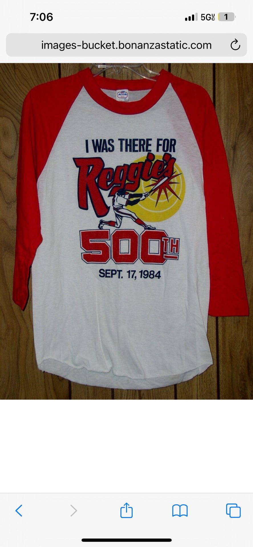 Reggie Jacson T Shirt