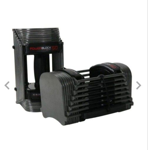 Powerblock Sport 50 Adjustable Dumbbells 