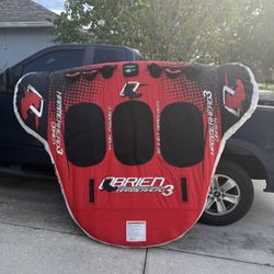 O'Brien Hammerhead 3-Person Towable Tube!  HUGE 70”x107”  LOTS OF FUN ! 