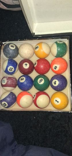 Pool balls