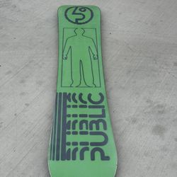Public Snowboard 157