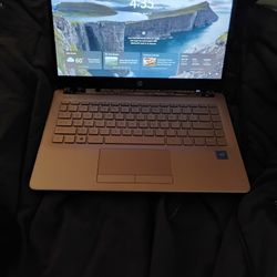 Pink 14 HP Laptop 