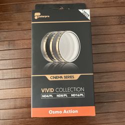 Polar Pro Cinema Series Vivid Collection, ND4/PL, ND8/PL  ND16/PL Filters