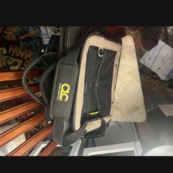 CLC Clc Tool Bag: Polyester, 50 Pockets, 18 in Overall Wd, 7 in Overall Dp, 14 in Overall Ht, Black