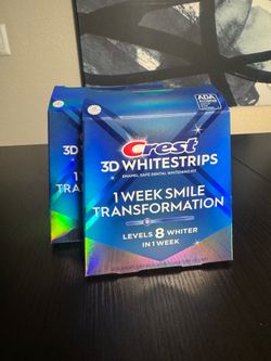 Crest white strips
