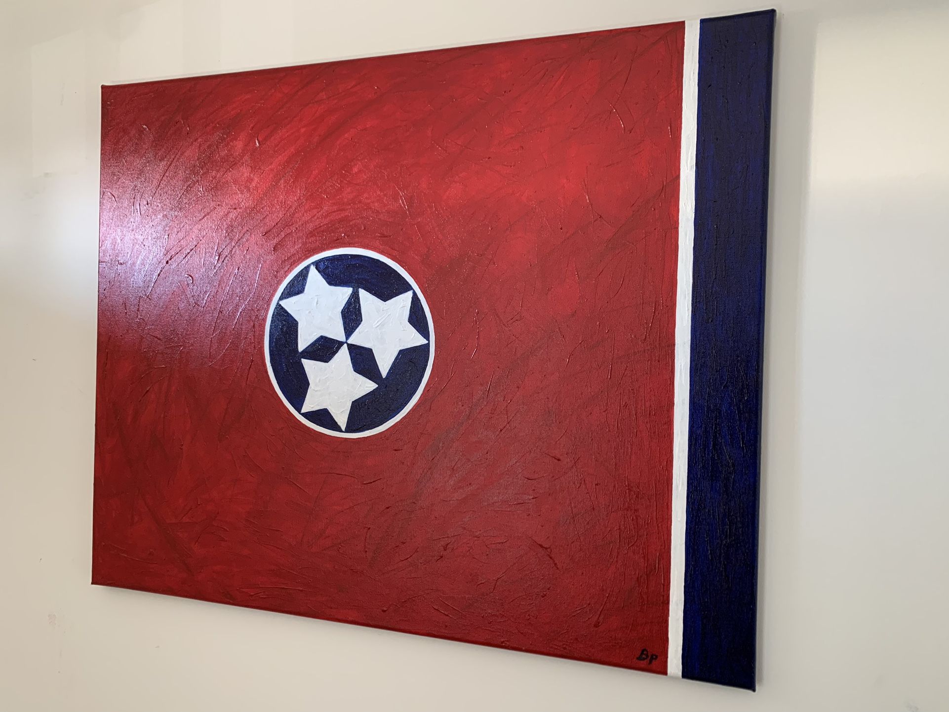 Tennessee State Flag Painting