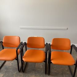 9 Chairs Good Condition For Free 