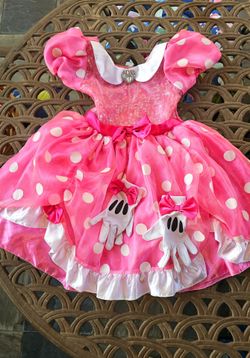 Minnie Mouse girl dress costume 5/6 from Disney Store