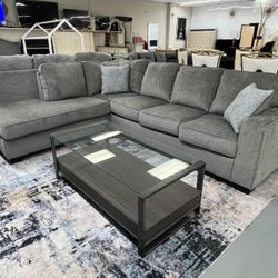 New Ashley Sectional Financing Available $54 Down payment 
