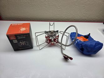 307
Bulin B6A 3 Burners Backpacking Camping Split Gas Stove Furnace for Outdoor Cookware Cooking Picnic