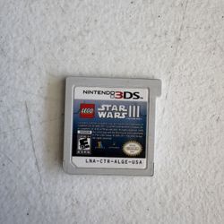 Nintendo 3DS Lego Star Wars III game