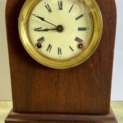 Antique Ansonia Beehive Mantle Clock - Rare & Working Condition