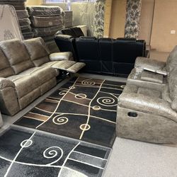 NEW SOFA & LOVESEAT RECLINER 