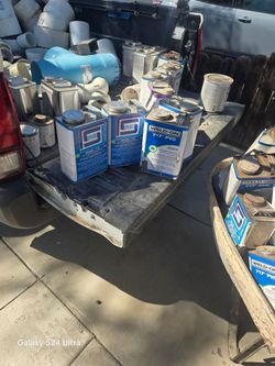 Gray glue 717 and primer