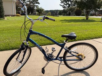 Blue Townie Bike