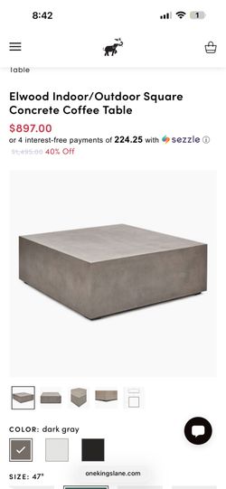 Elwood coffee table