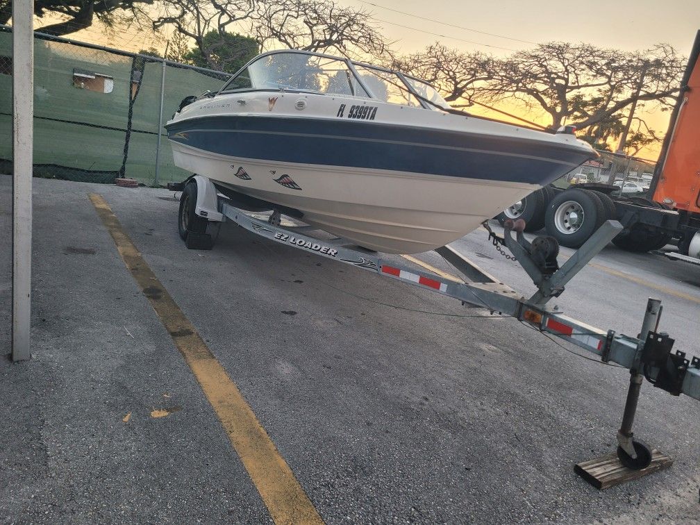 2005 BAYLINER 185 BR 3.0L MERCURY AND TRAILER, CLEAN TITLE!!!!
