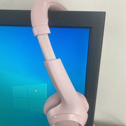 Pink USB Headphones 