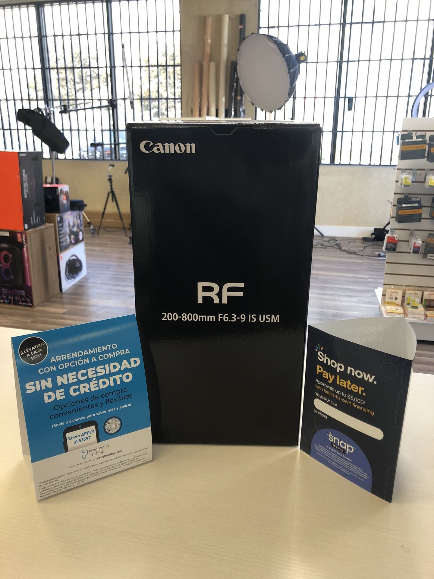 Canon RF 200-800mm l lens Only At Downey Camera